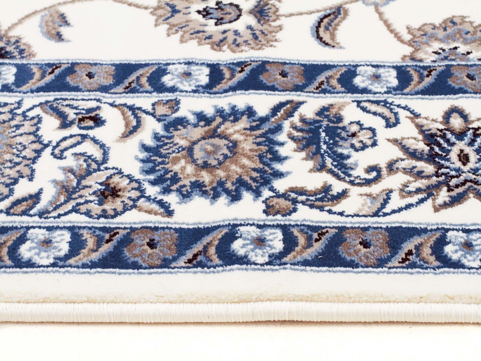 Rug Culture Rugs Sydney Classic Runner White with White Border Runner Rug