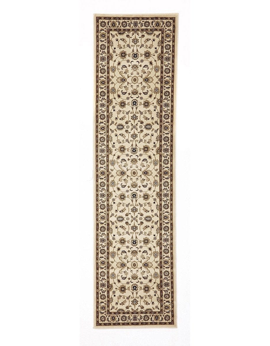Rug Culture Rugs Sydney Collection Classic Rug Ivory with Ivory Border