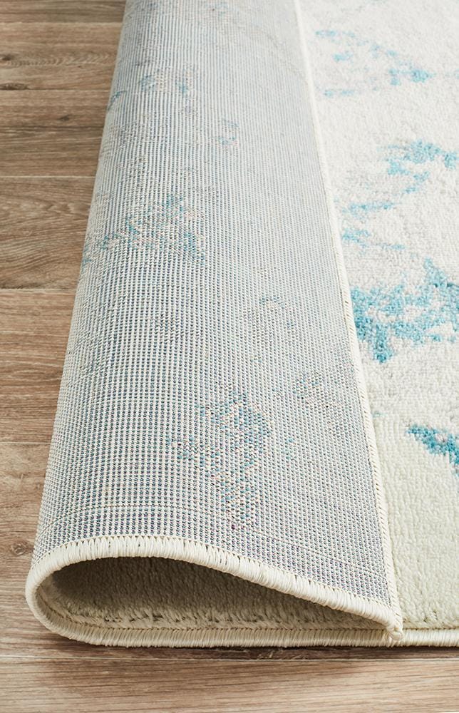 Rug Culture Rugs Vanessa Modern Rug Blue Grey White