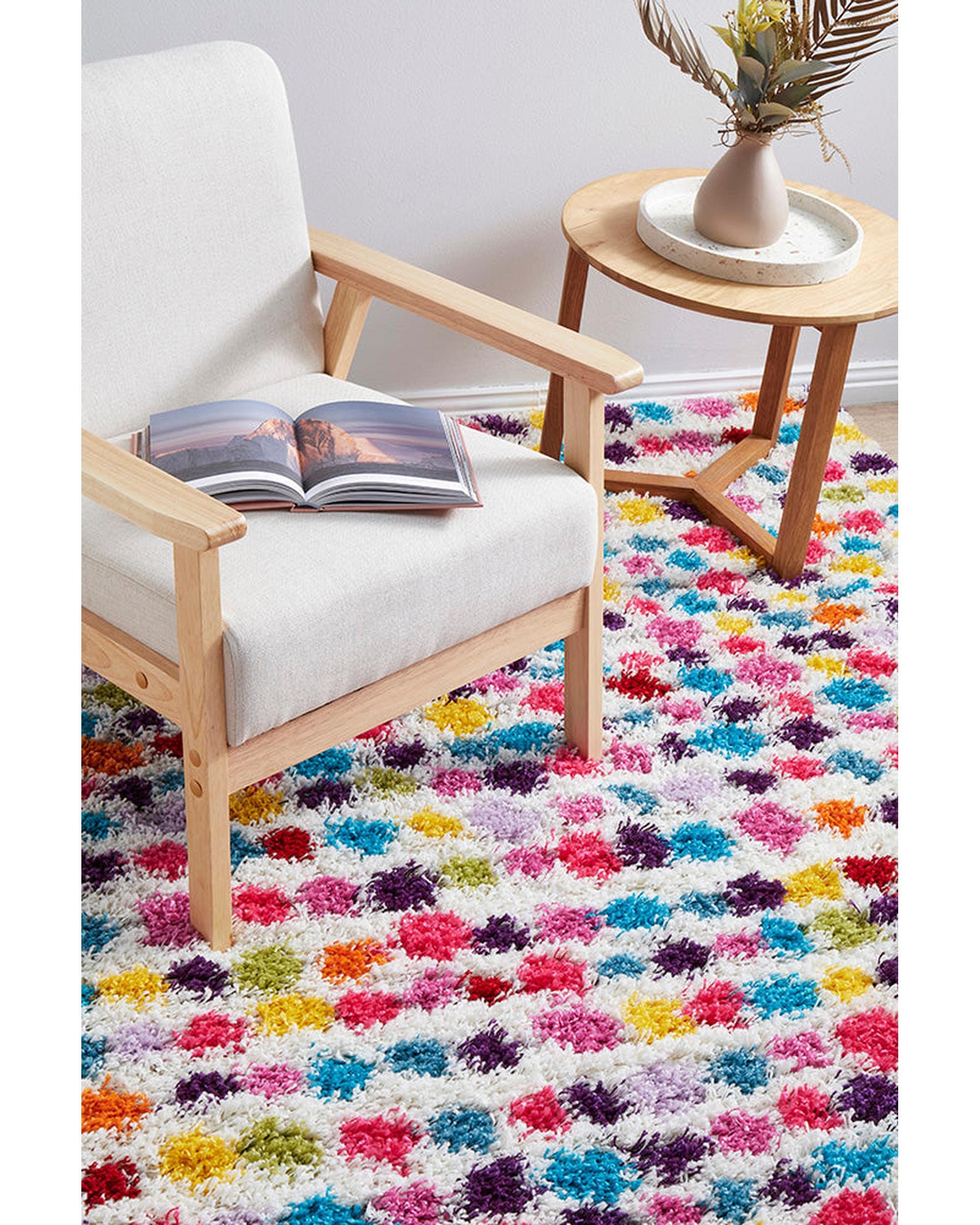 RUG CULTURE Rugs Vegas Dot Multi Rug