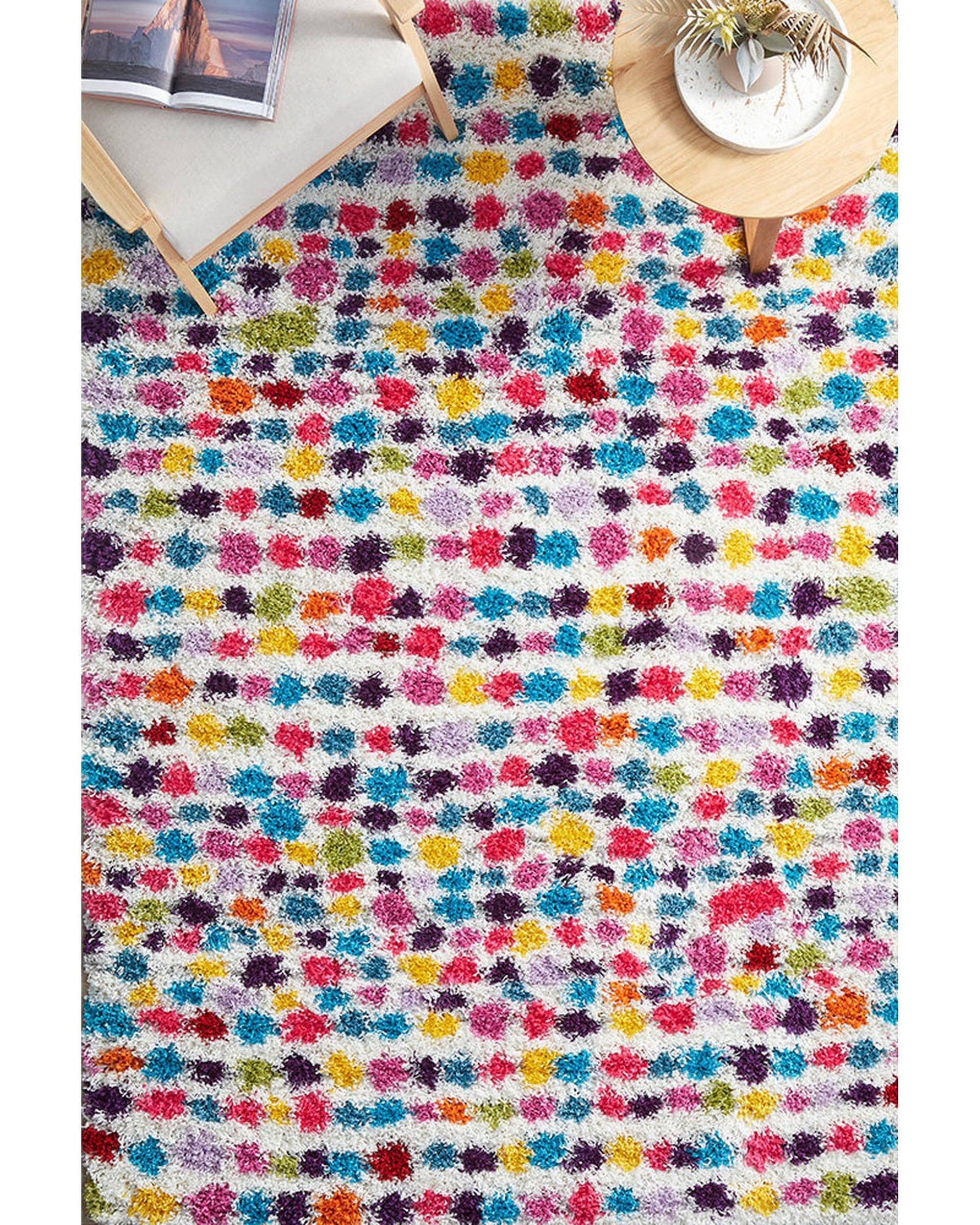 RUG CULTURE Rugs Vegas Dot Multi Rug