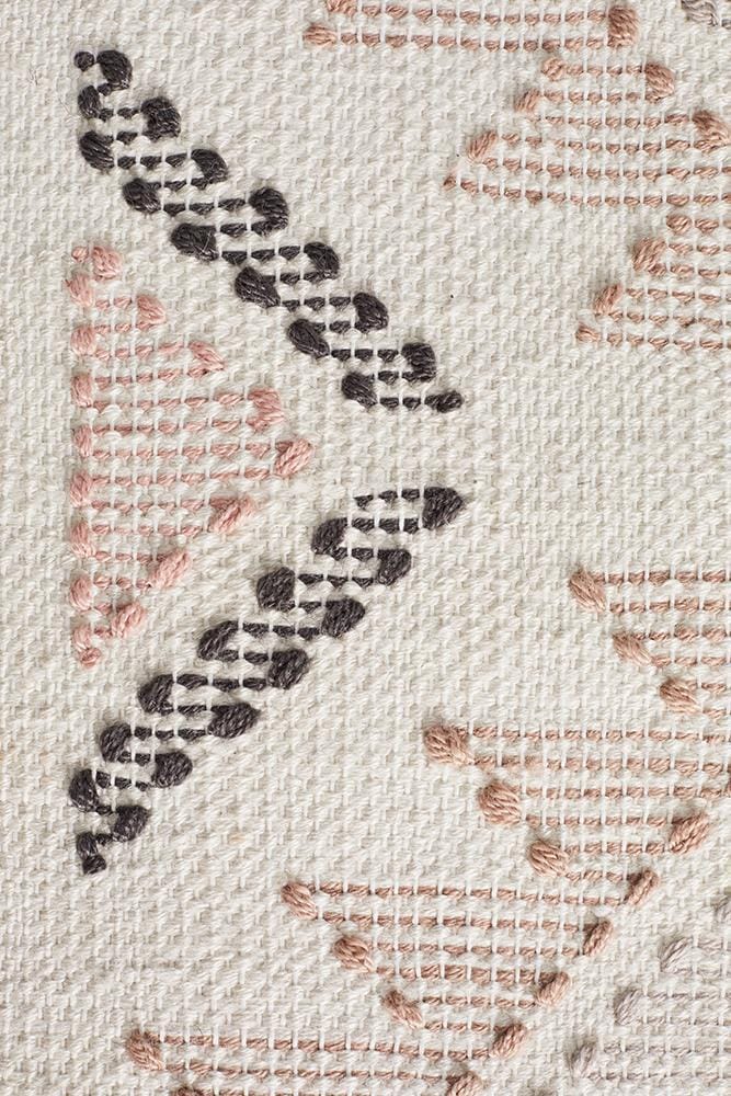 Rug Culture Rugs Vidya Rug white Peach