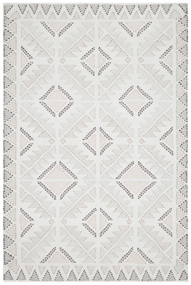 Rug Culture Rugs Vidya Rug white Peach
