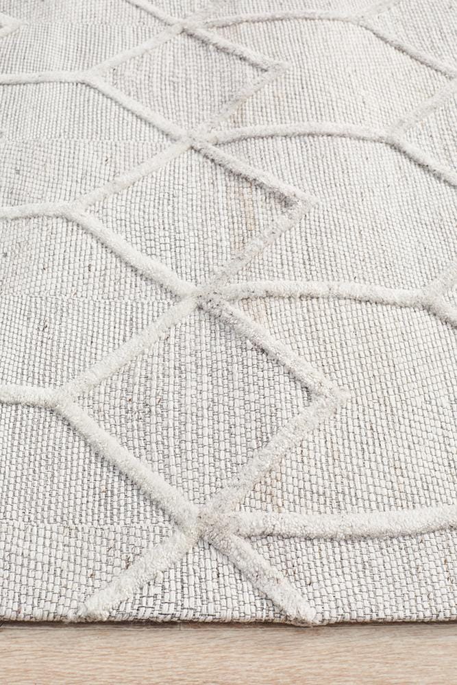 Rug Culture Rugs Visions Winter Grey Brush Modern Rug