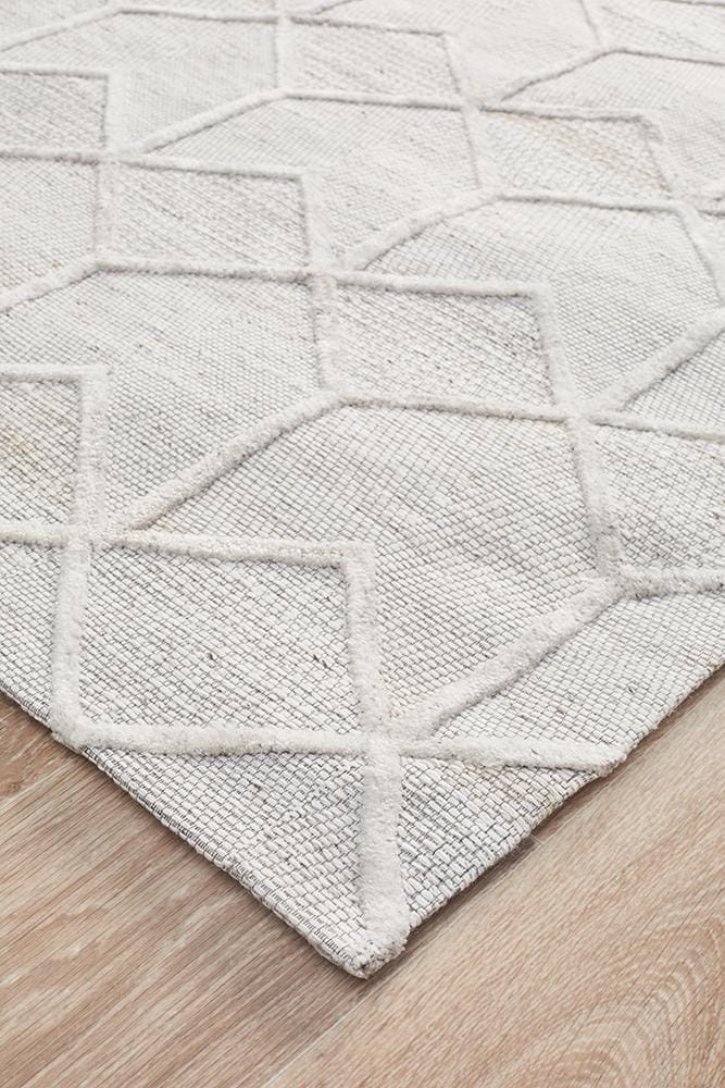 Rug Culture Rugs Visions Winter Grey Brush Modern Rug
