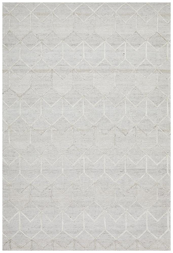 Rug Culture Rugs Visions Winter Grey Brush Modern Rug