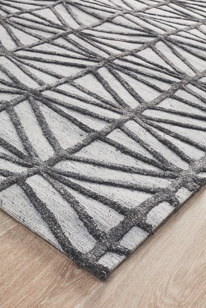 Rug Culture Rugs Visions Winter Pewter Prestige Modern Rug