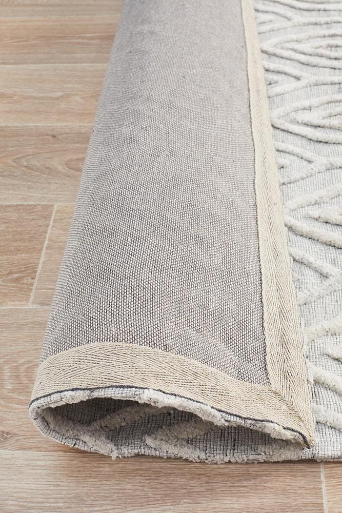 Rug Culture Rugs Visions Winter Wish White Modern Rug