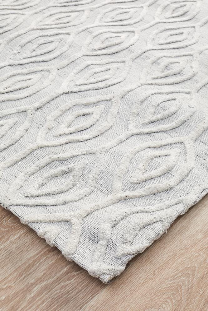 Rug Culture Rugs Visions Winter Wish White Modern Rug