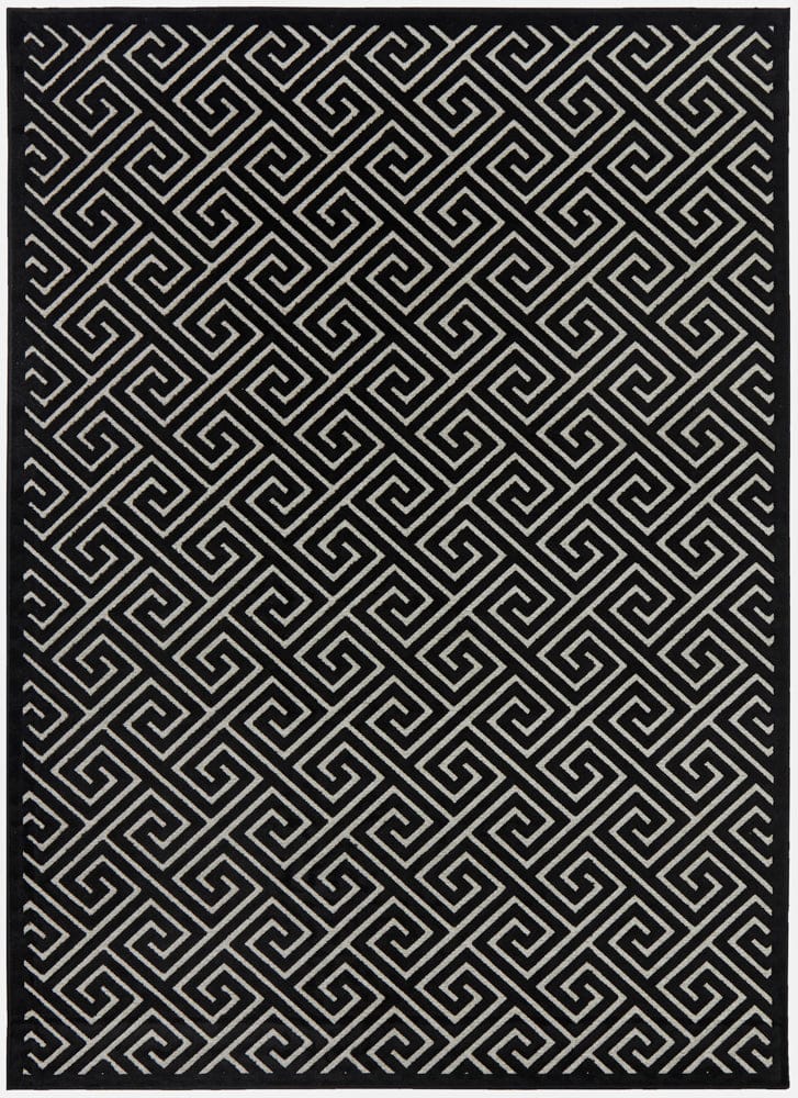RUG CULTURE Rugs York Alice Black & Gold Rug