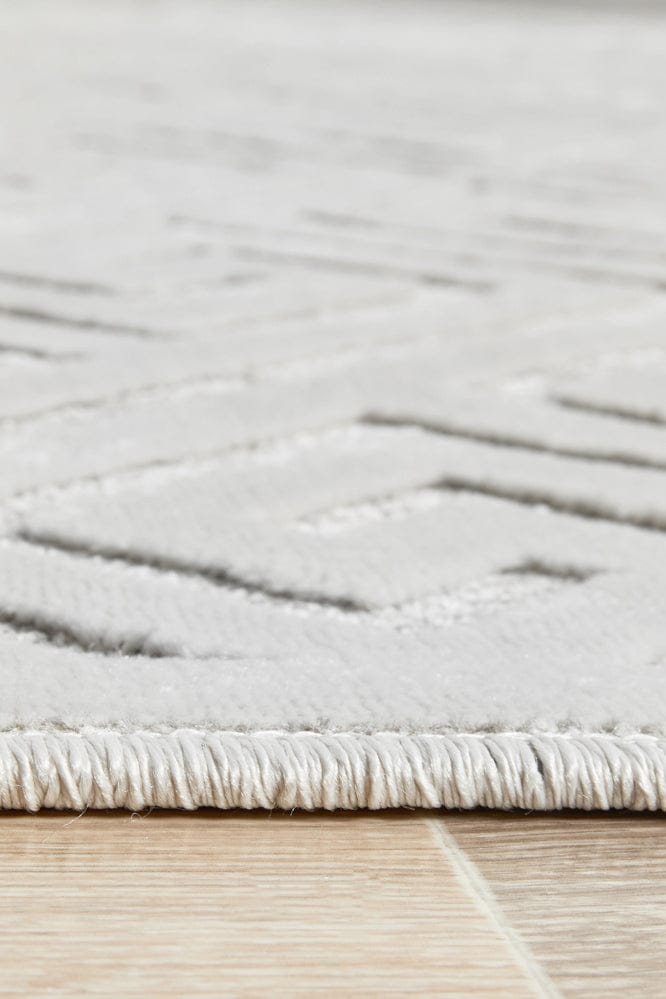 RUG CULTURE Rugs York Alice Natural White Rug