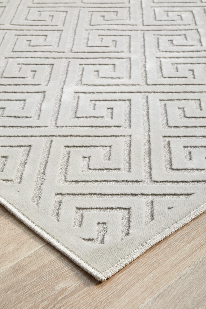 RUG CULTURE Rugs York Alice Natural White Rug