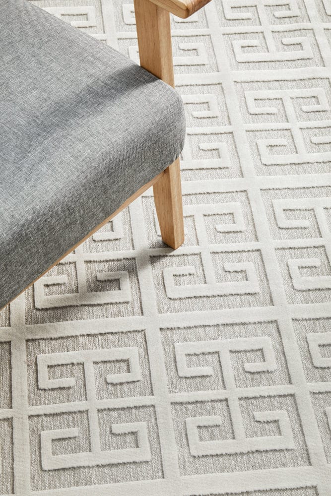 RUG CULTURE Rugs York Brenda Natural White Rug