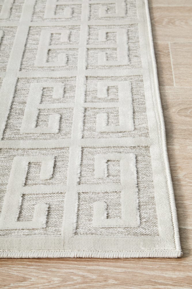 RUG CULTURE Rugs York Brenda Natural White Rug