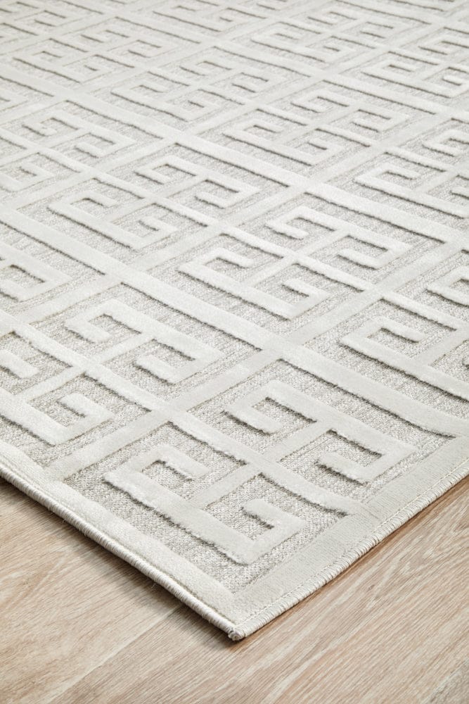 RUG CULTURE Rugs York Brenda Natural White Rug