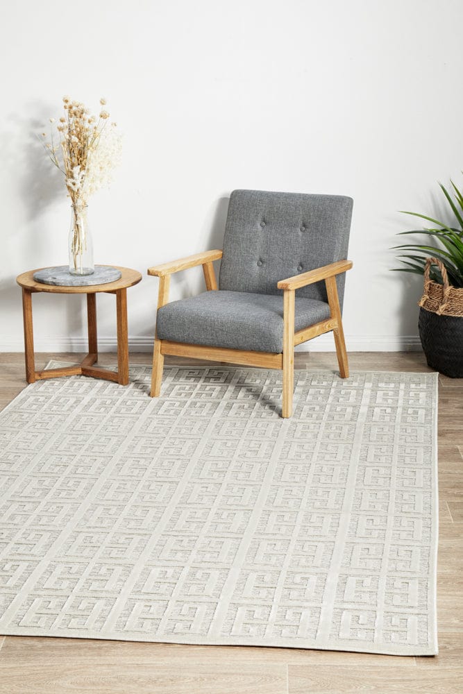 RUG CULTURE Rugs York Brenda Natural White Rug