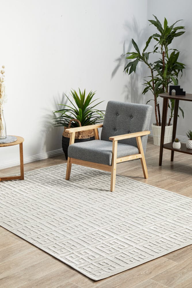 RUG CULTURE Rugs York Brenda Natural White Rug