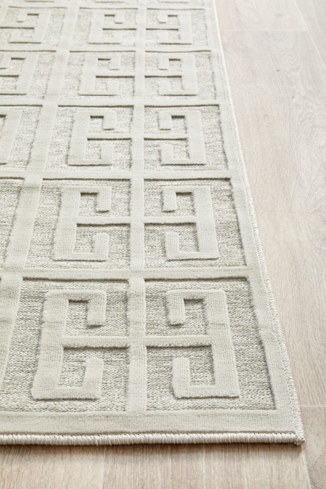 RUG CULTURE Rugs York Brenda Natural White Runner Rug