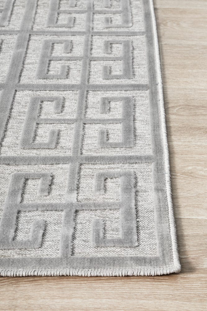 RUG CULTURE Rugs York Brenda Silver Rug