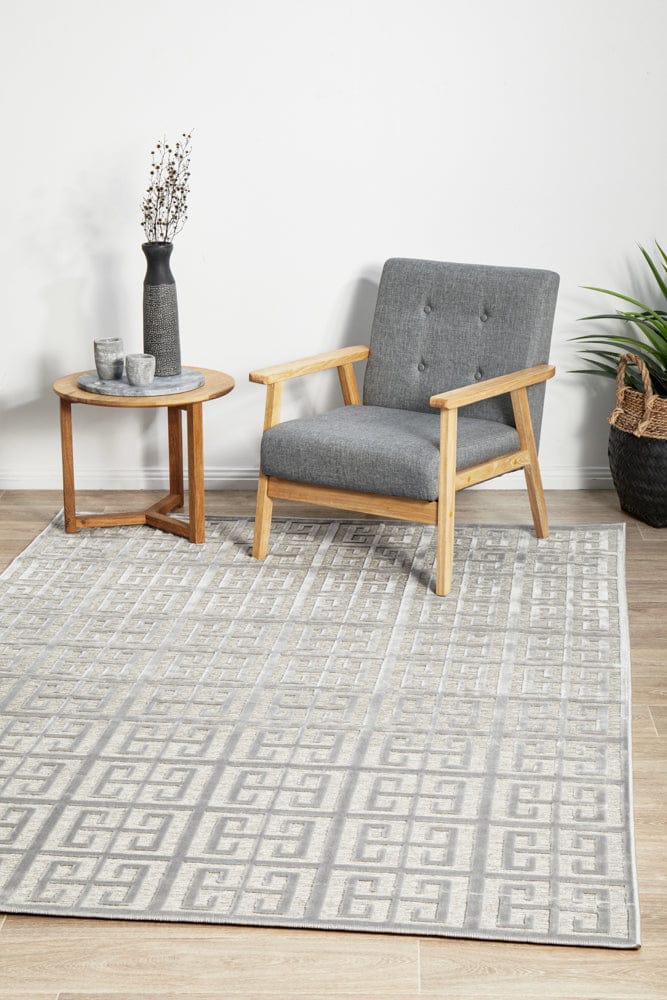 RUG CULTURE Rugs York Brenda Silver Rug