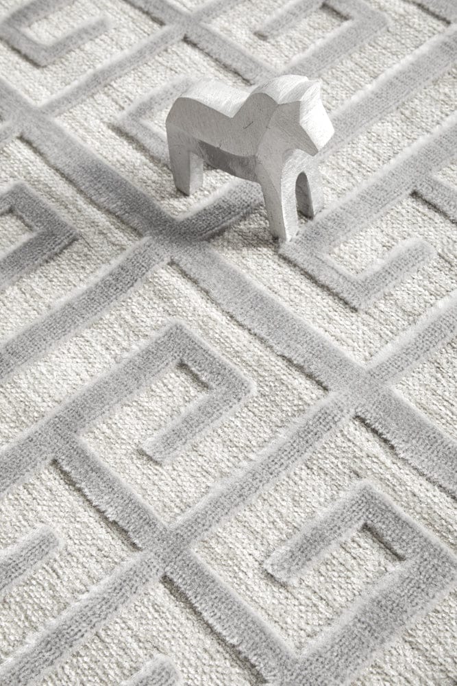 RUG CULTURE Rugs York Brenda Silver Runner Rug