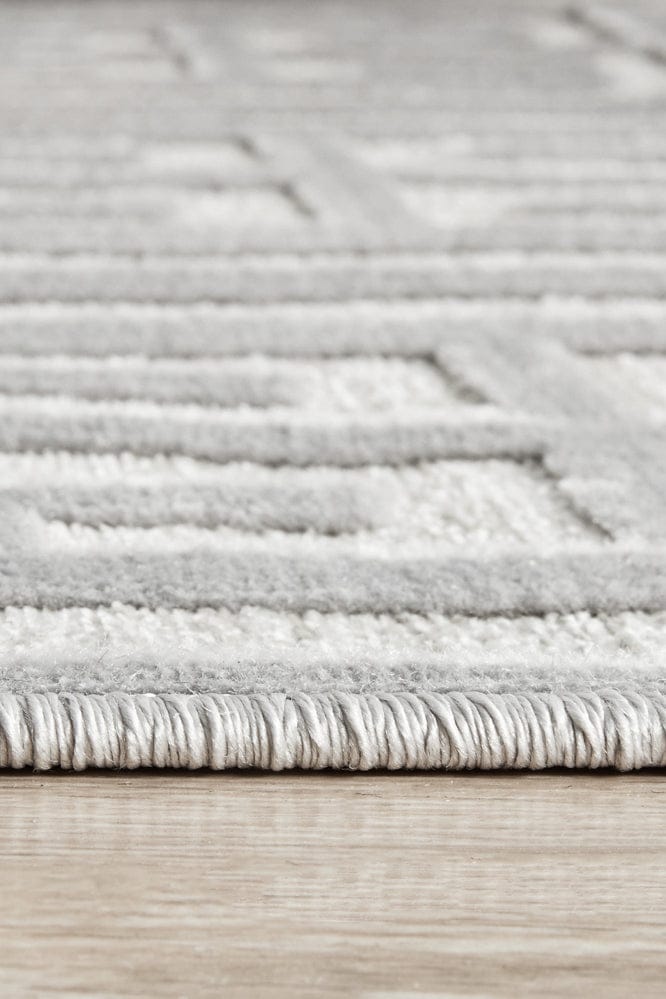 RUG CULTURE Rugs York Brenda Silver Runner Rug