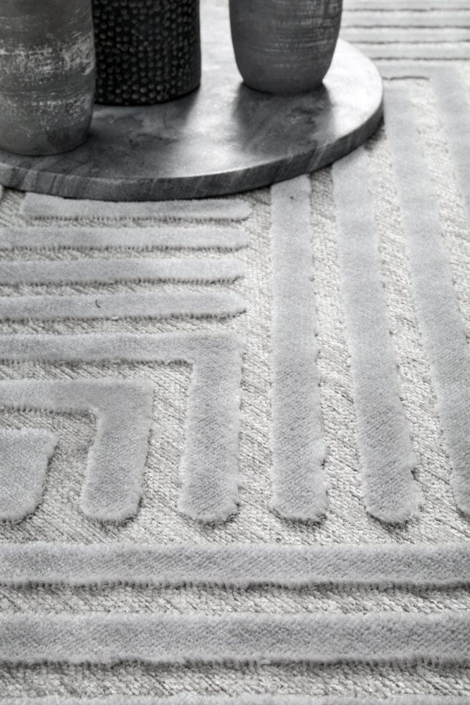 RUG CULTURE Rugs York Cindy Silver Rug