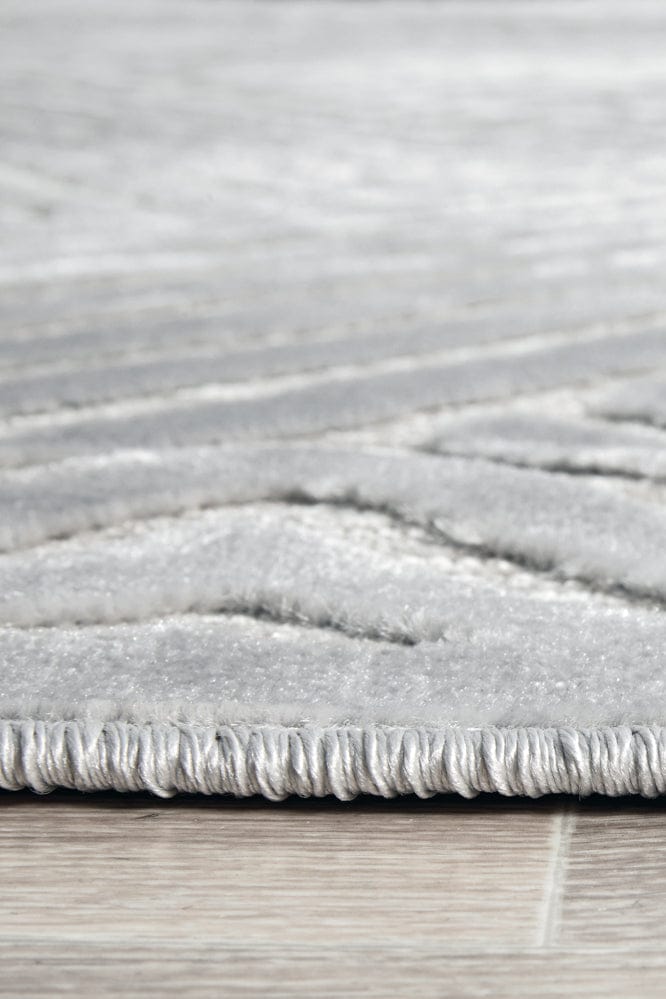RUG CULTURE Rugs York Cindy Silver Rug