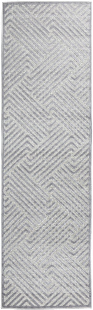 RUG CULTURE Rugs York Cindy Silver Runner Rug