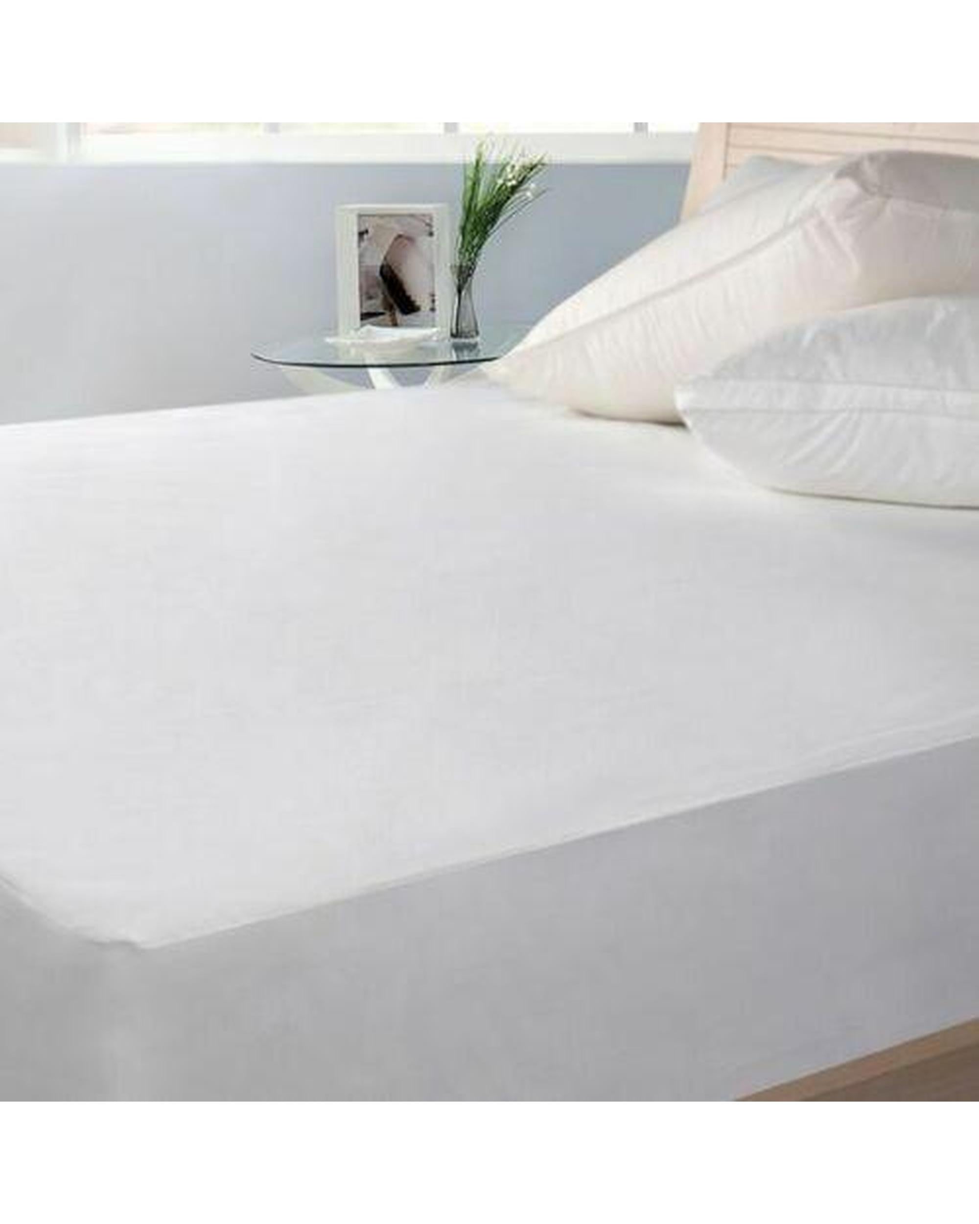 Cloudland Waterproof Cotton Mattress Protector - White Cloudland