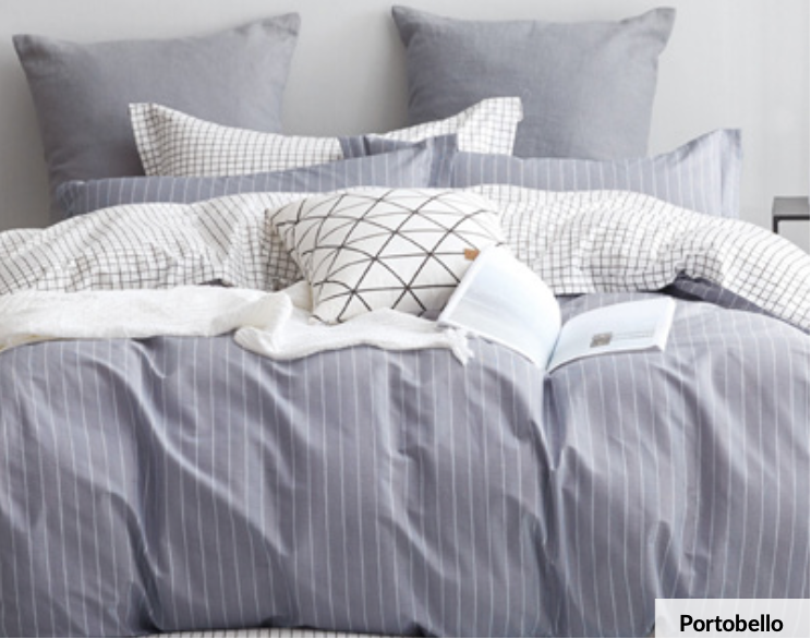 Odyysey Living Portobello Cotton Quilt Cover Set Odyssey Living