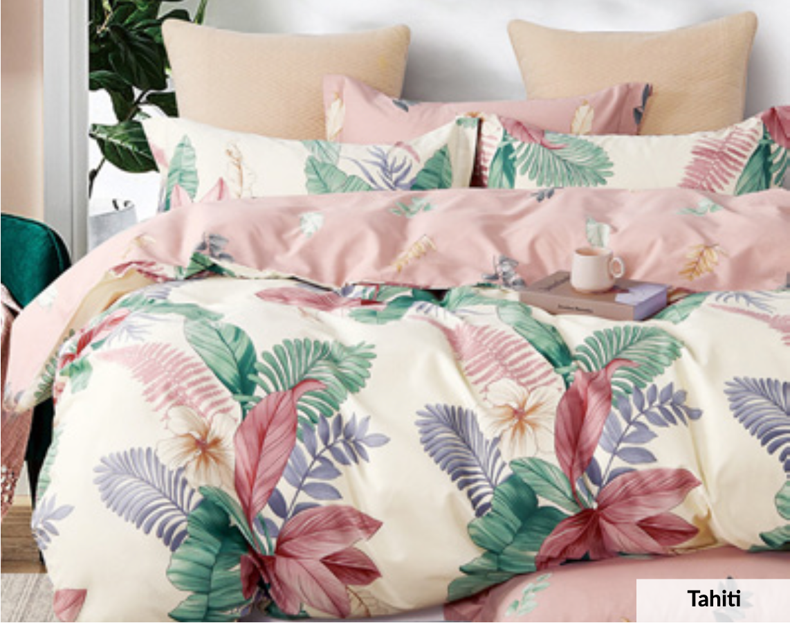 Odyysey Living Tahiti Cotton Quilt Cover Set Odyssey Living