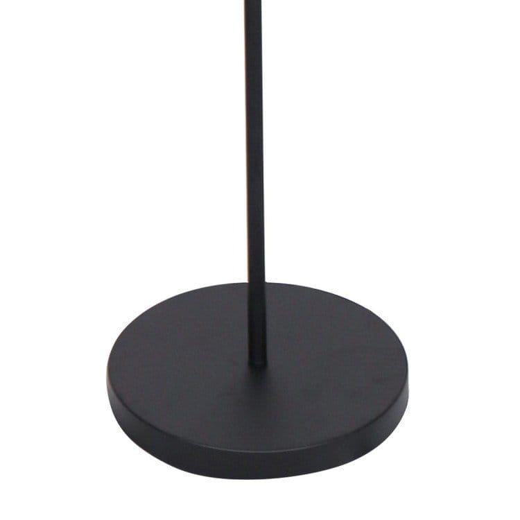 Sarantino Lamp SARANTINO 3-LIGHT BLACK METAL FLOOR LAMP