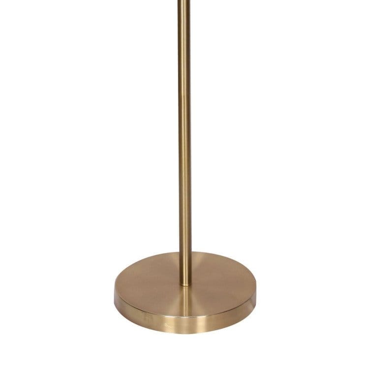 Sarantino Lamp SARANTINO BRUSHED GOLD HEIGHT-ADJUSTABLE METAL FLOOR LAMP