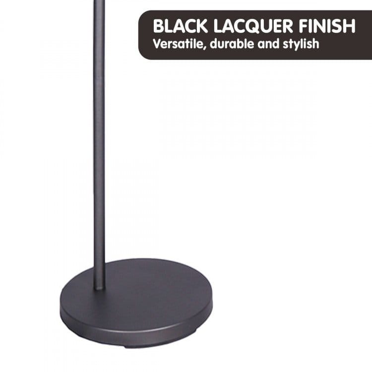 Sarantino Lamp SARANTINO DARK GREY FLOOR LAMP INDUSTRIAL CHIC ADJUSTABLE ANGLE