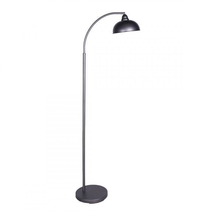 Sarantino Lamp SARANTINO DARK GREY FLOOR LAMP INDUSTRIAL CHIC ADJUSTABLE ANGLE