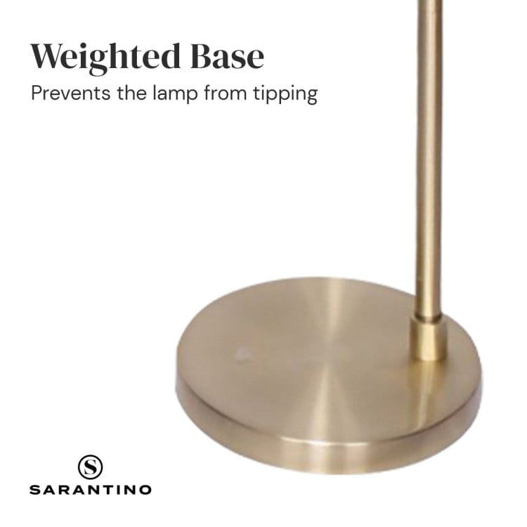 Sarantino Lamp SARANTINO HEIGHT-ADJUSTABLE METAL FLOOR LAMP