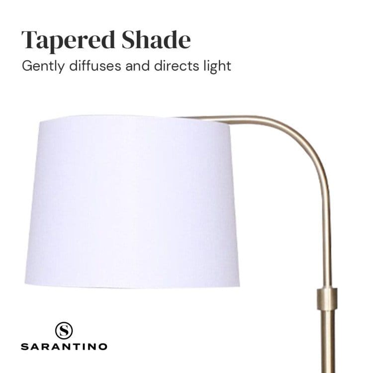 Sarantino Lamp SARANTINO HEIGHT-ADJUSTABLE METAL FLOOR LAMP