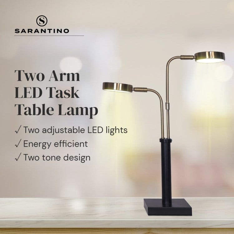 Sarantino Lamp SARANTINO LED METAL TABLE LAMP