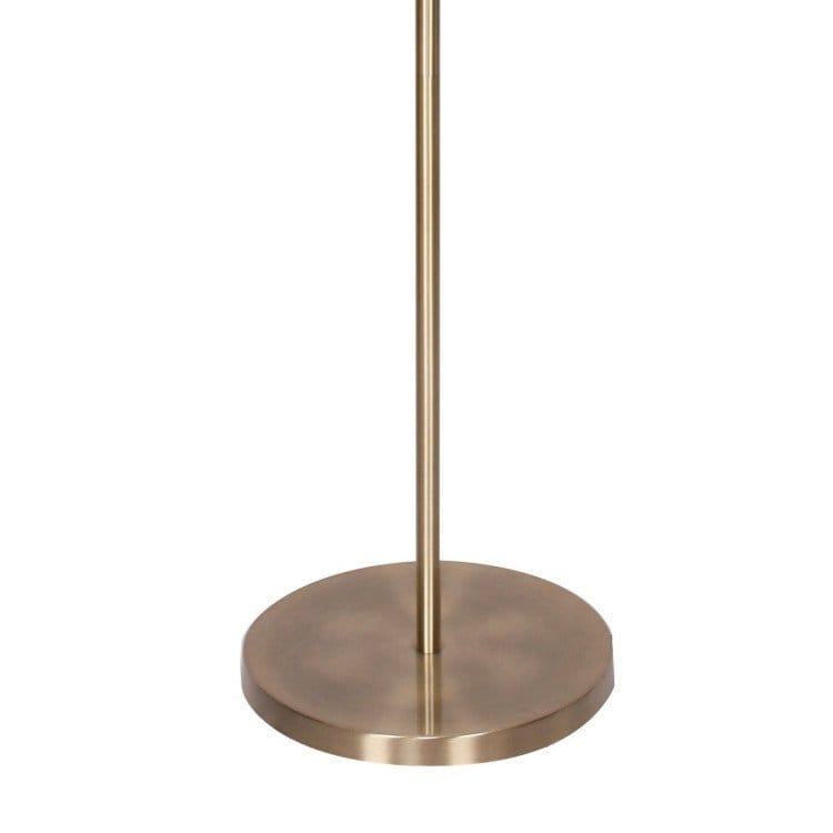 Sarantino Lamp SARANTINO METAL FLOOR LAMP - ANTIQUE BRASS