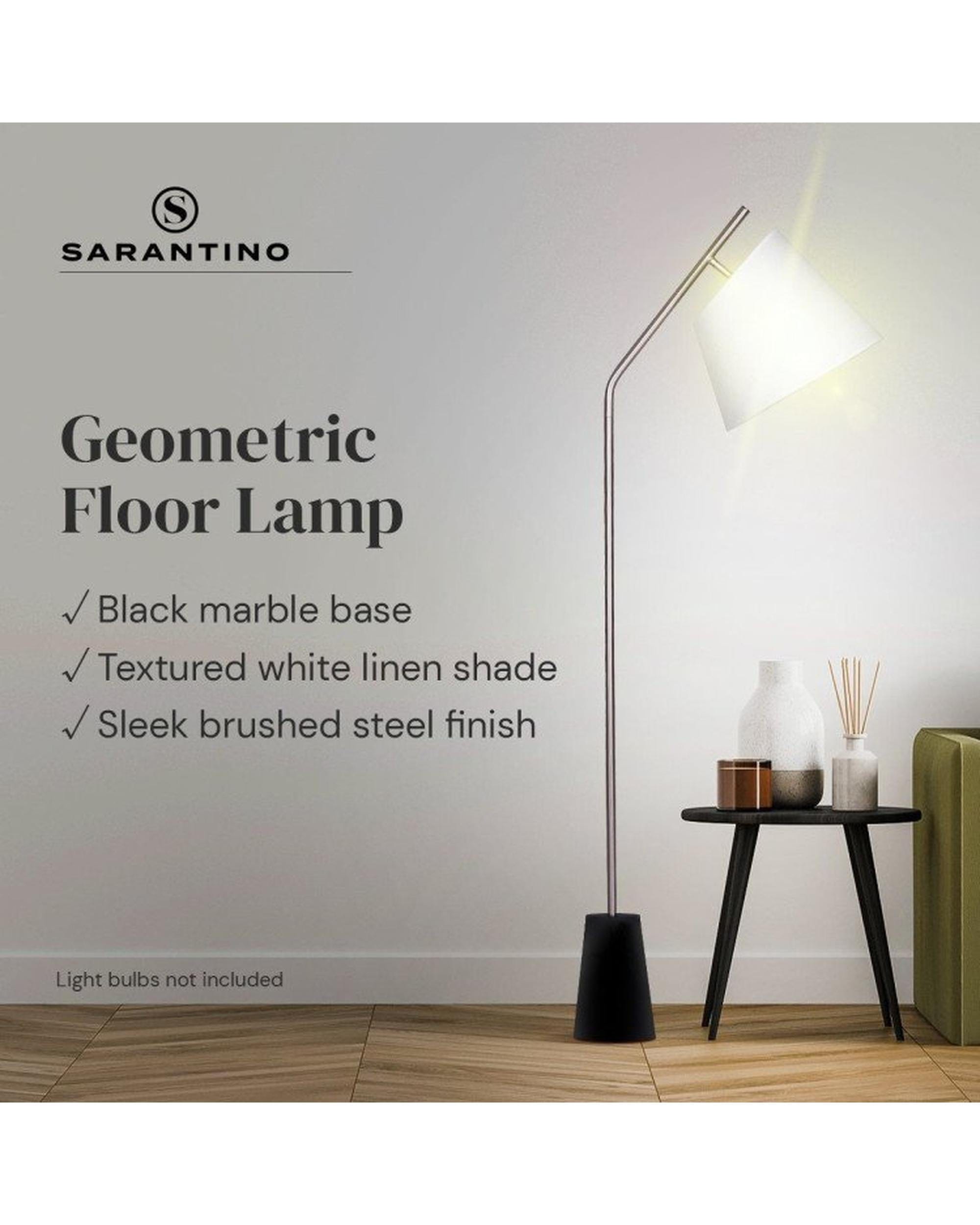 Sarantino Lamp SARANTINO MODERN ARC FLOOR LAMP