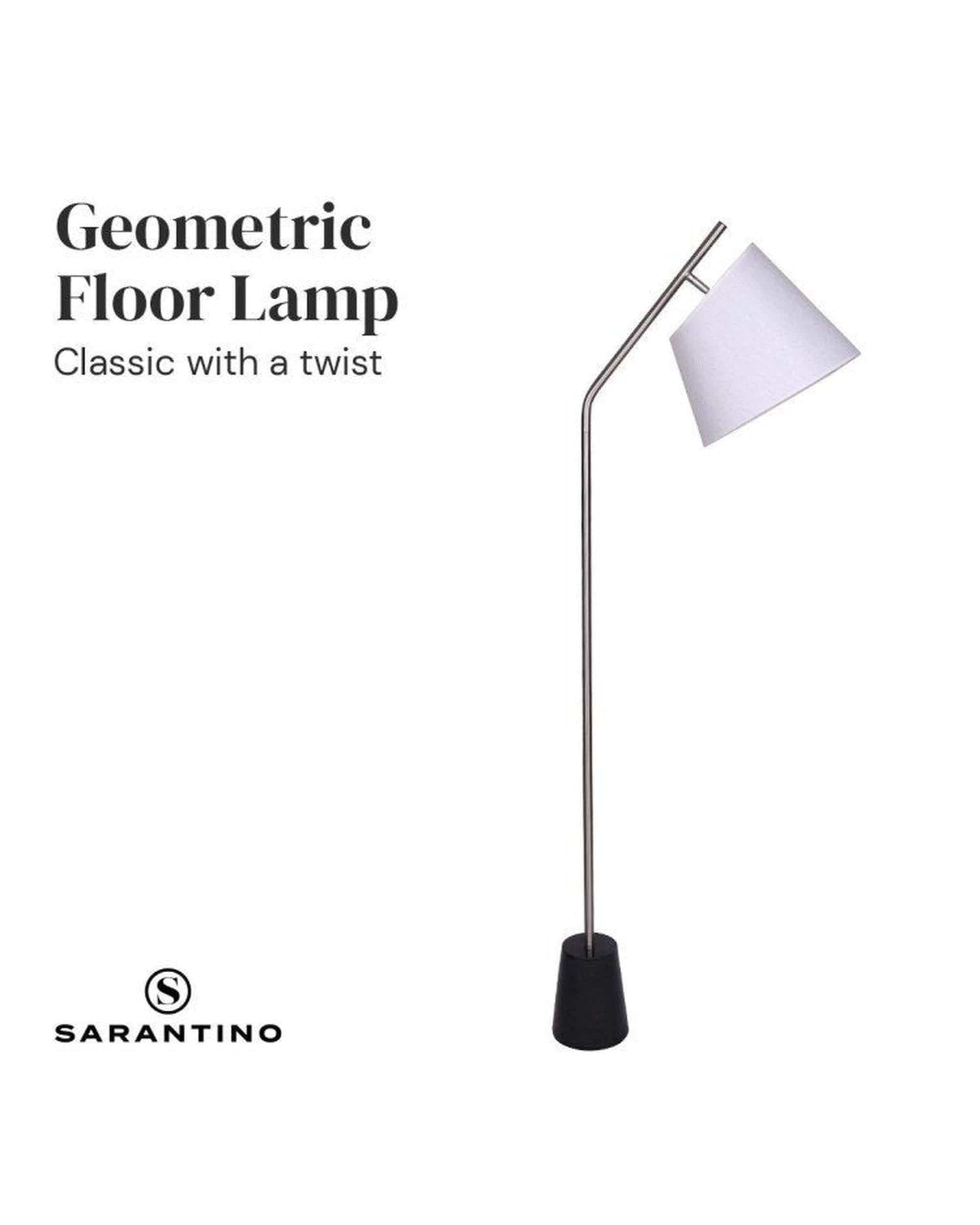 Sarantino Lamp SARANTINO MODERN ARC FLOOR LAMP