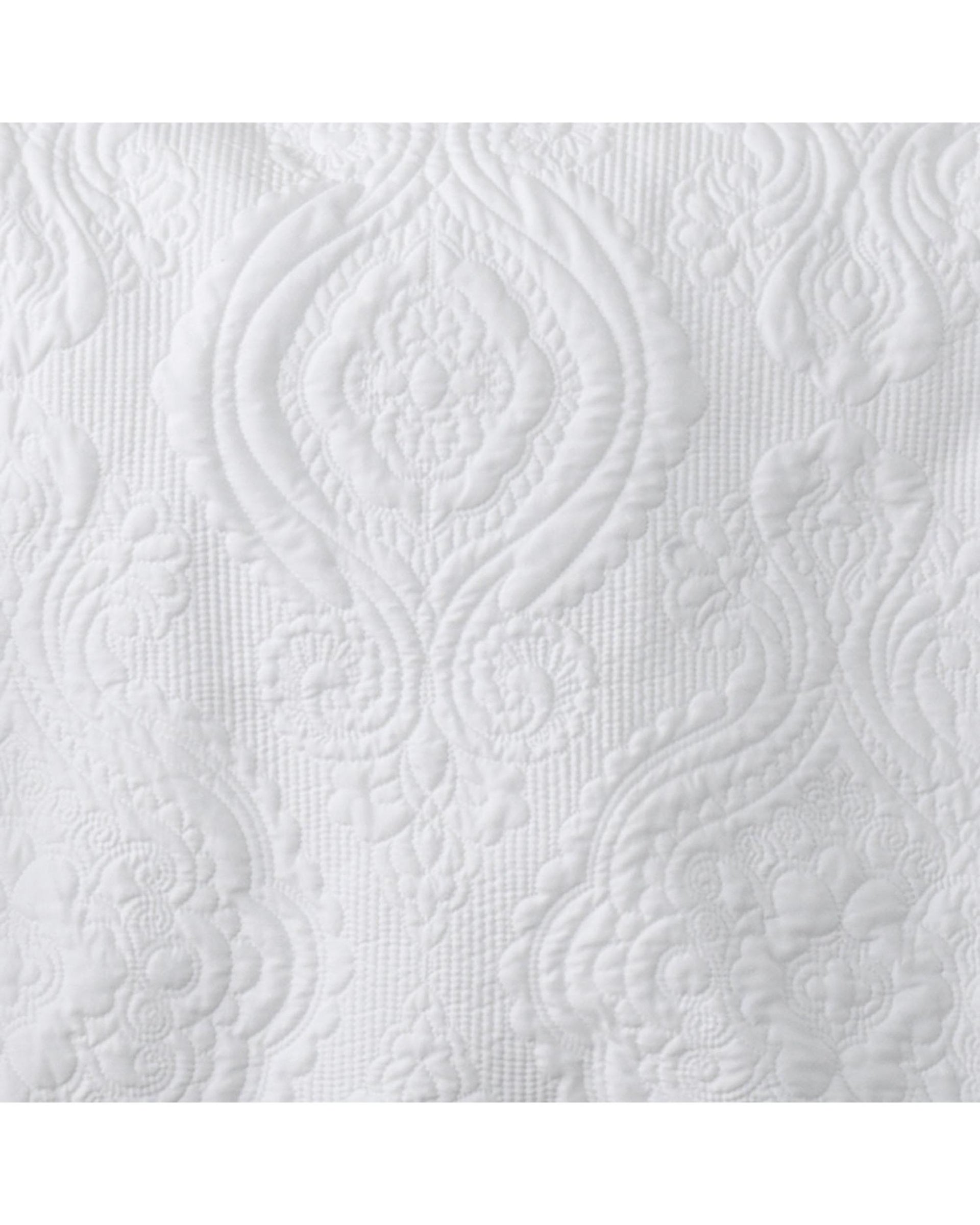Bianca Bedding CORDELIA BEDSPREAD SET WHITE Bianca Bedding