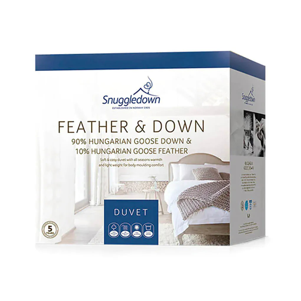 Snuggledown Duvet/Quilt Snuggledown 90/10 Feather & Down Quilt - All Seasons