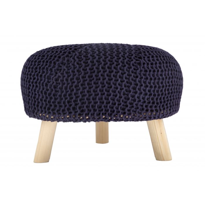 Ava Stool NAVY  14''x20'' Big Bedding Australia