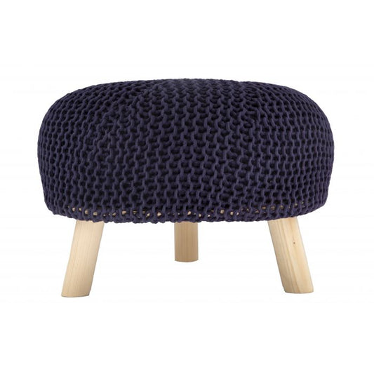 Ava Stool NAVY  14''x20'' Big Bedding Australia