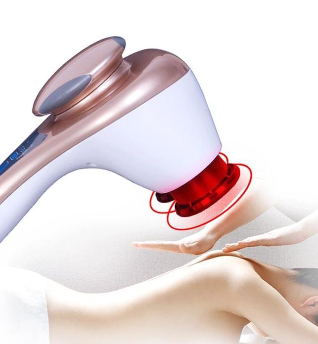 Soga Massager 4 HEADS HANDHELD MASSAGER WITH SOOTHING HEAT