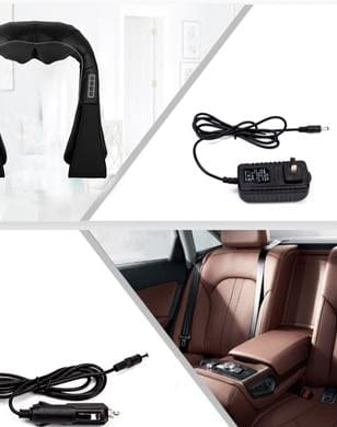 Soga Massager ELECTRIC KNEADING BODY MASSAGER BLACK