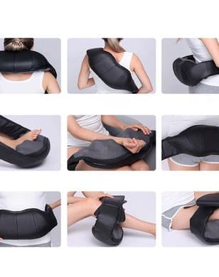 Soga Massager ELECTRIC KNEADING BODY MASSAGER BLACK