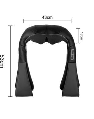 Soga Massager ELECTRIC KNEADING BODY MASSAGER BLACK